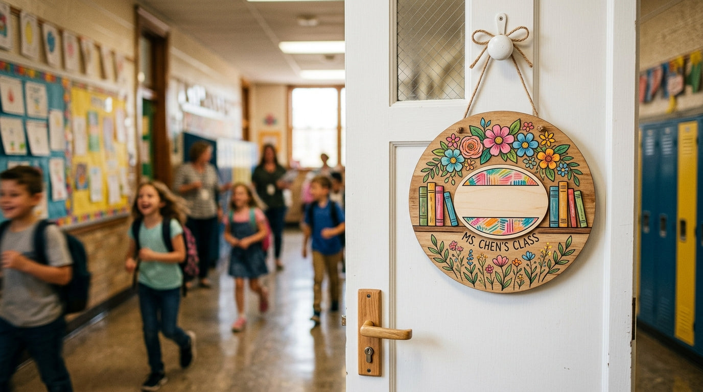 Where to Display a Personalized Wooden Door Sign