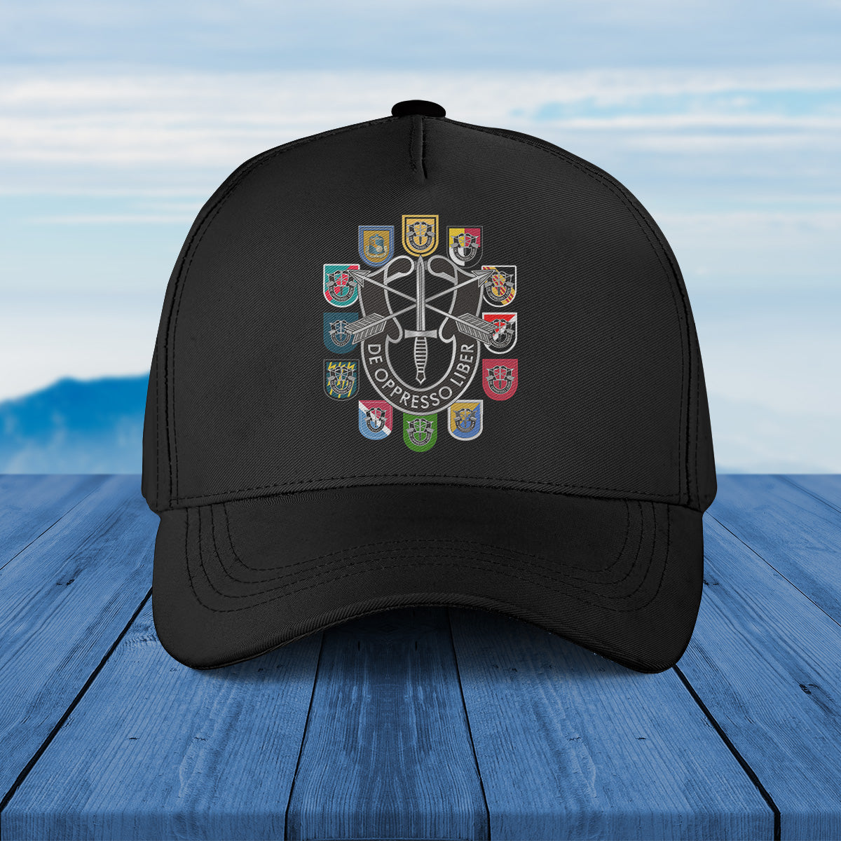 US Army Special Forces Groups - De Oppresso Liber - Quiet Professionals Baseball Cap