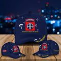 Custom Name, Rank & Unit US Army 82nd Airborne Baseball Cap