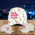 Golf Tropical Talk Birdie To Me Baseball Cap
