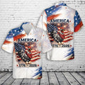 Rooster 250th Anniversary Hawaiian Shirt