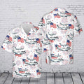 US Air Force Beechcraft C-12 Huron 4th July 250th Anniversary 1776-2026 Hawaiian Shirt