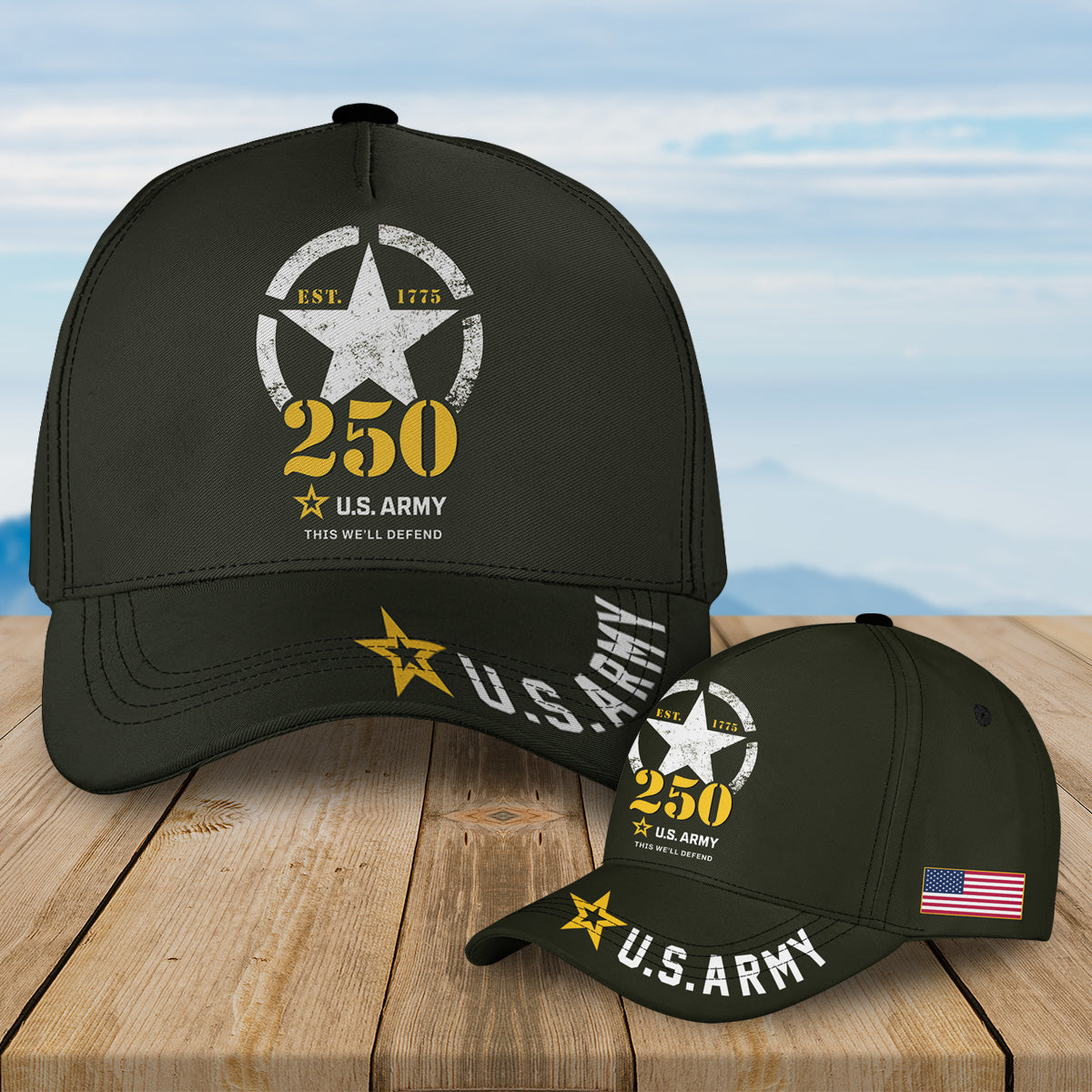 US Army 250th Anniversary Baseball Cap