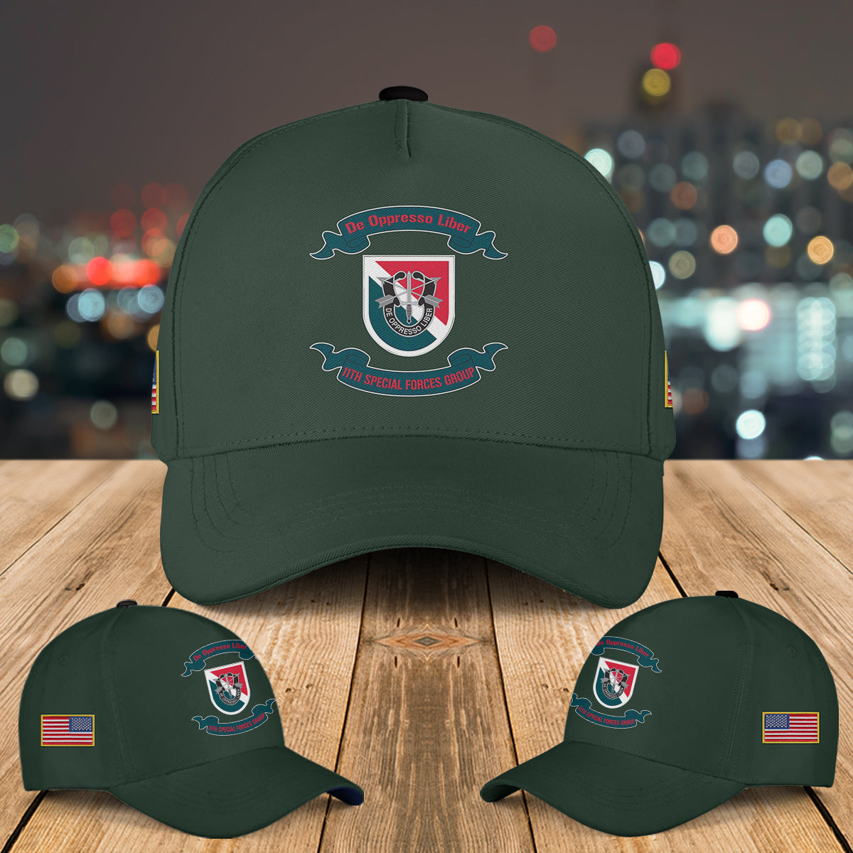 US Army Special Forces 11th Special Forces Group (Airborne) (11th SFG (A)) Baseball Cap