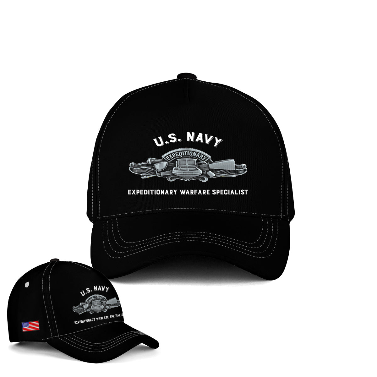 US Navy Enlisted Expeditionary Warfare Insignia Baseball Cap