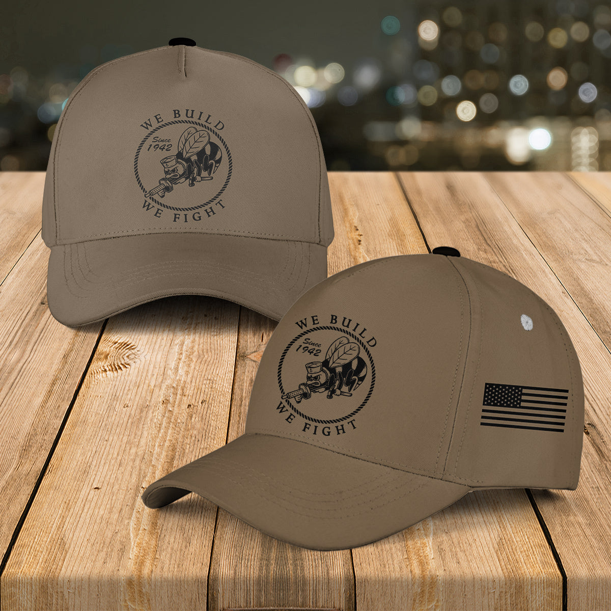 US Navy Seabee 1942 Baseball Cap