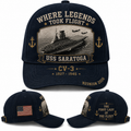 USS Saratoga CV-3 Where Legends Took Flight Baseball Cap Reunion 2026