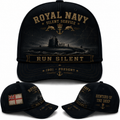 Royal Navy Run Silent Baseball Cap - Hunters Of The Deep Edition