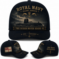 Royal Navy Submarine Baseball Cap - The Ocean Never Heard Us Edition