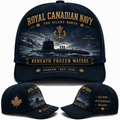 Royal Canadian Navy Beneath Frozen Waters Baseball Cap