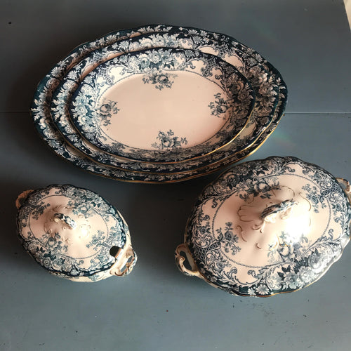 Antique J. H. W & Sons Hanley ‘belmont’ Dinner Service