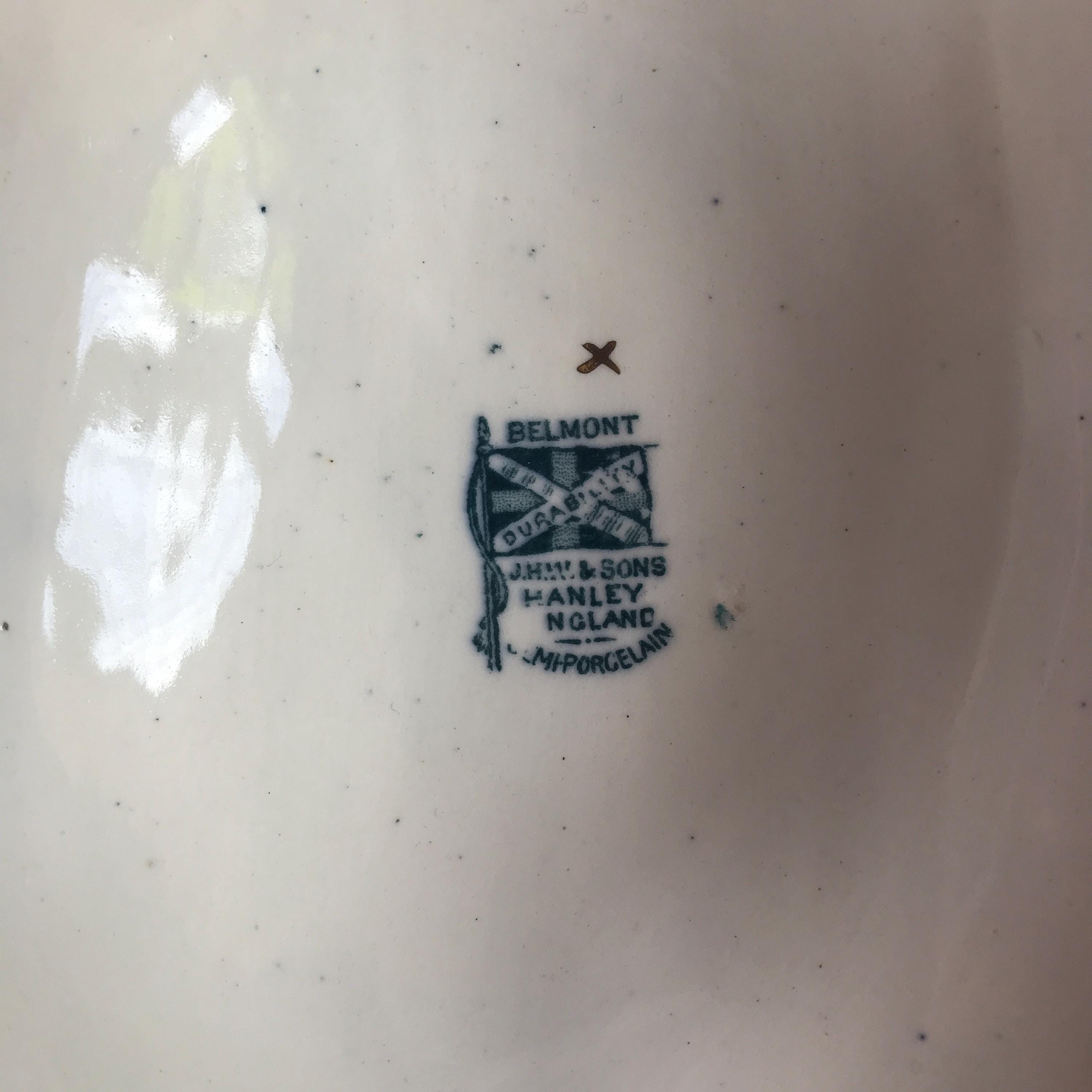 Antique J. H. W & Sons Hanley ‘belmont’ Dinner Service