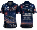 U.S Air Force B-2 Spirit 4th July 250th Anniversary 1776-2026 Hawaiian Shirt